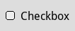Checkbox widget